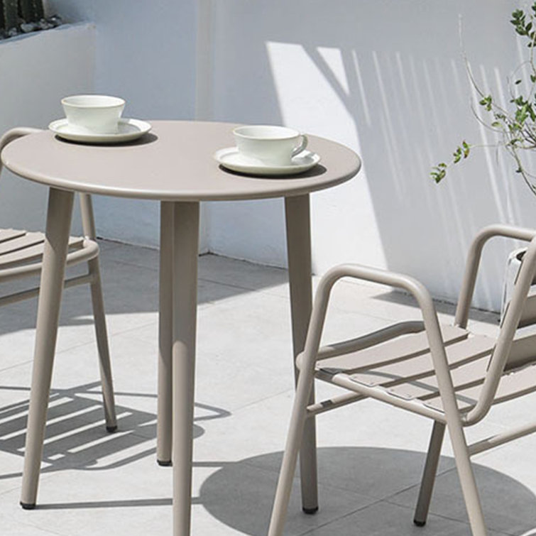 Hokku Designs Ruddell 4 Person Round Outdoor Dining Set Wayfair Canada